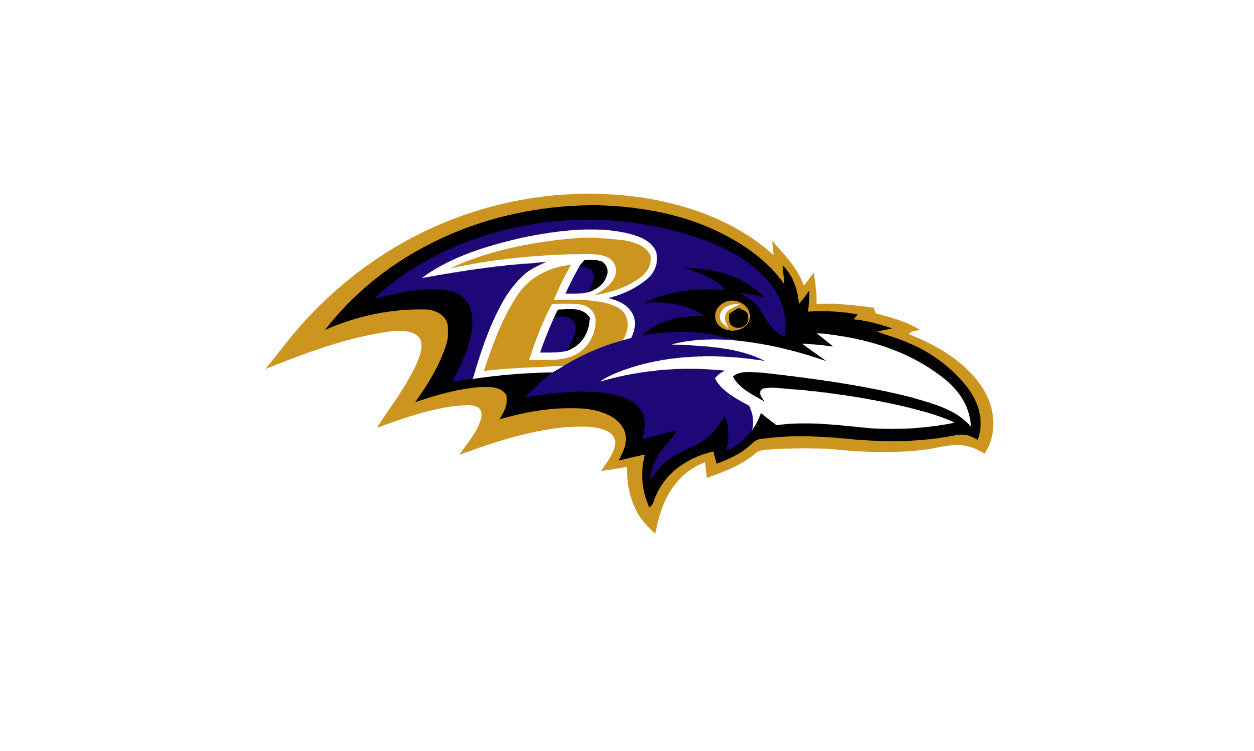 Baltimore Ravens Decal D3 ~ Vinyl Car Sticker - Wall, Cornholes Graphics