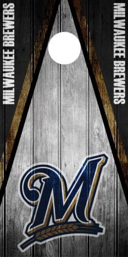 Corn Hole Board Wrap - Milwaukee Brewers Cornhole