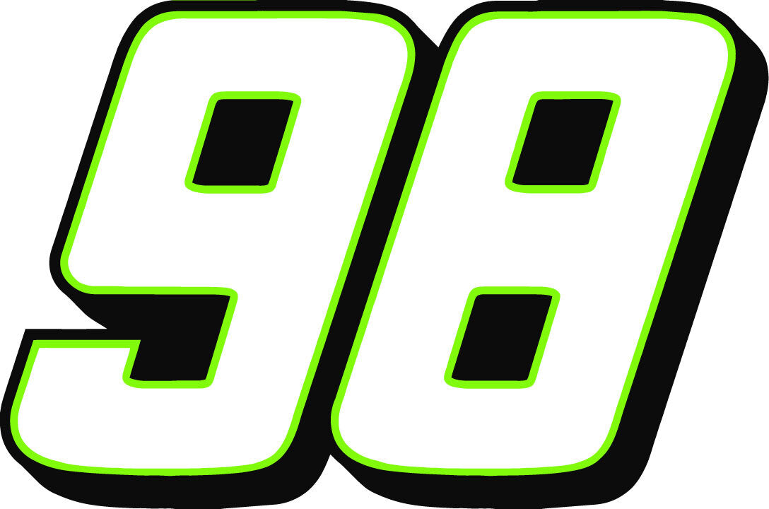 Nascar #98 Riley Herbst Decal ~ Vinyl Car Wall Sticker