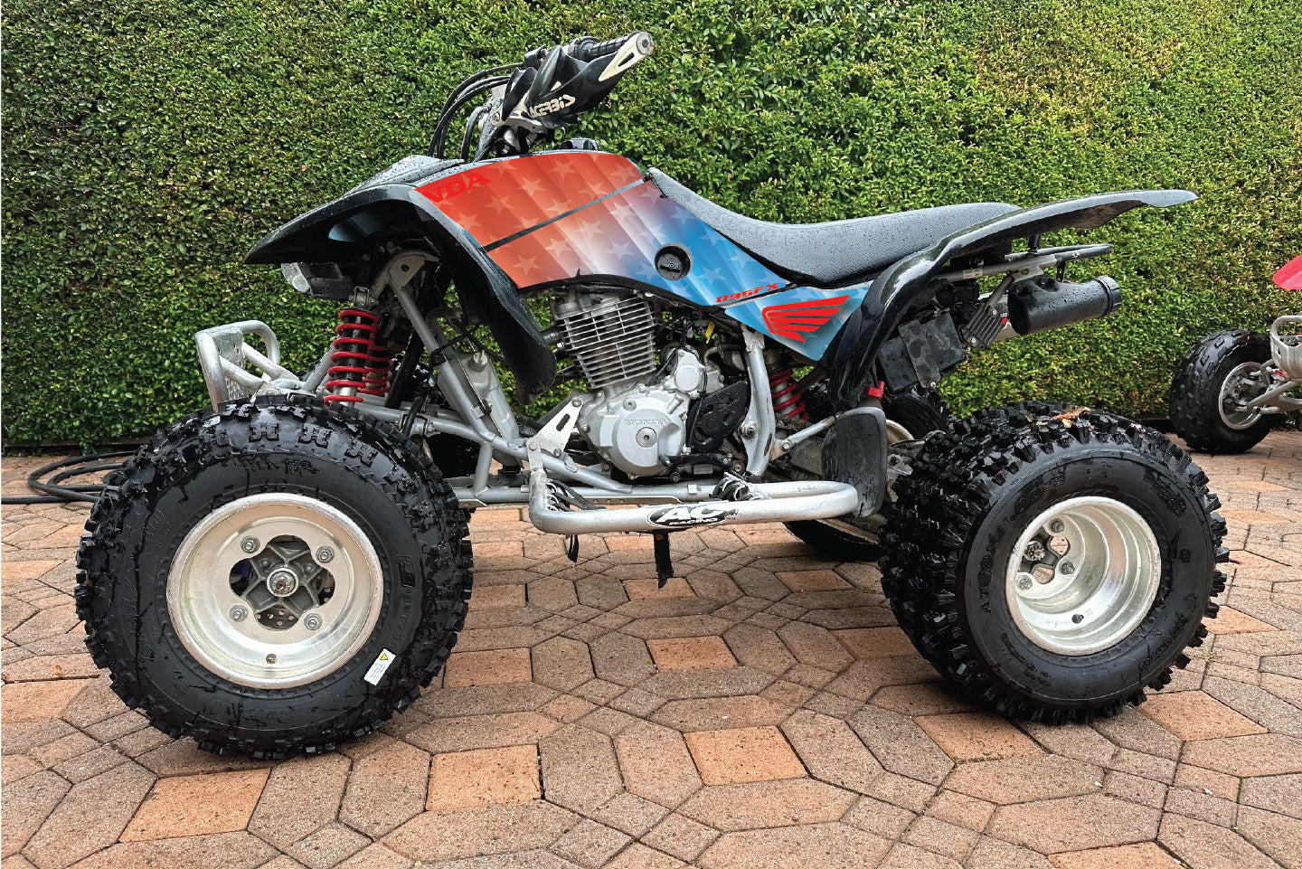 2005-2007 Honda TRX 400 EX Graphics Kit - Pro Ed D68-1 USA Stars