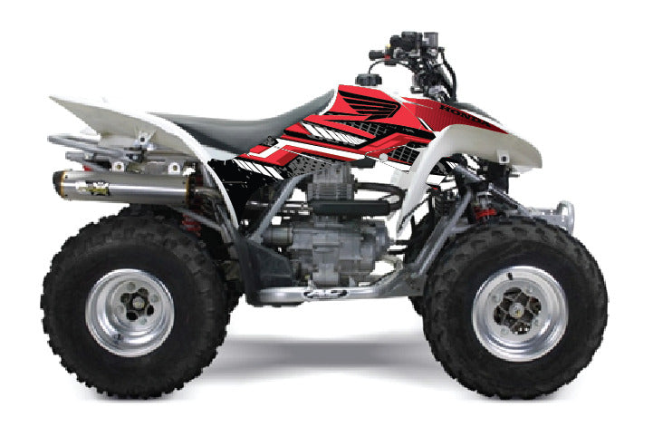 2006-2018 Honda TRX 250 EX Graphics Kit - Pro Ed D52-1 Red