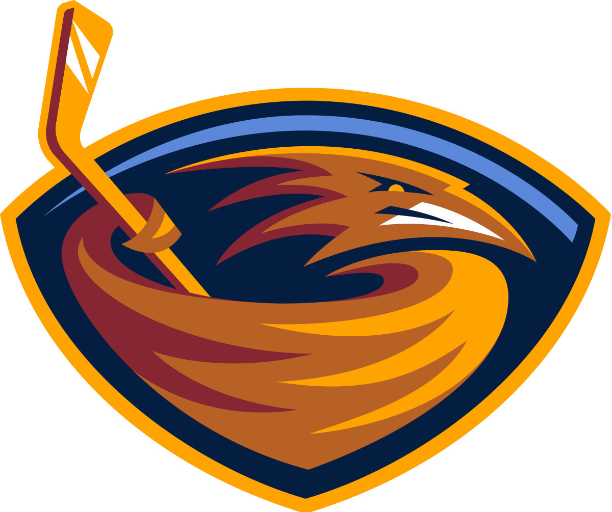 Atlanta Thrashers Decal ~ Vinyl Car Sticker - Wall, Cornholes Graphics