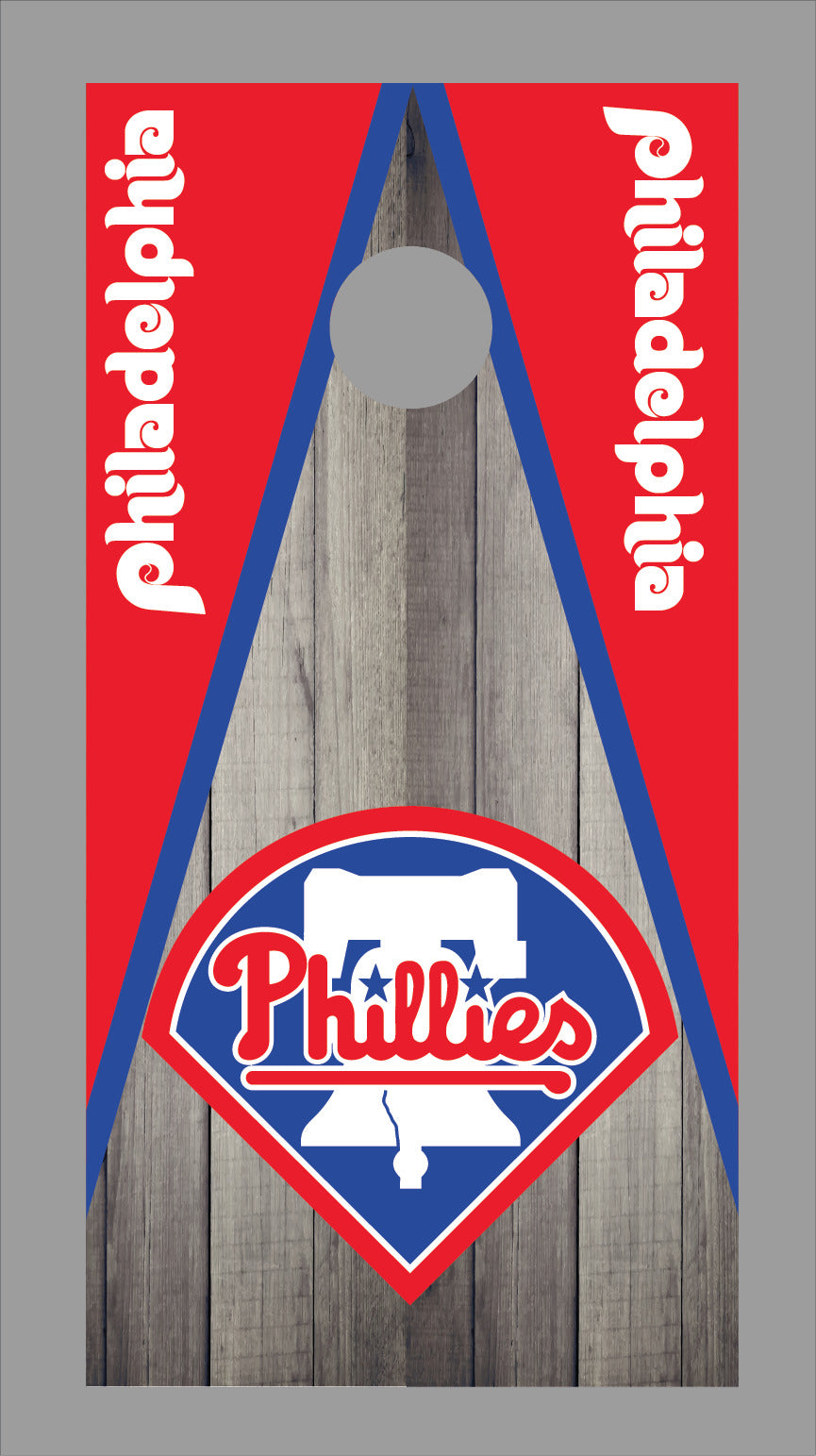Corn Hole Board Wrap - Philadelphia Phillies Cornhole
