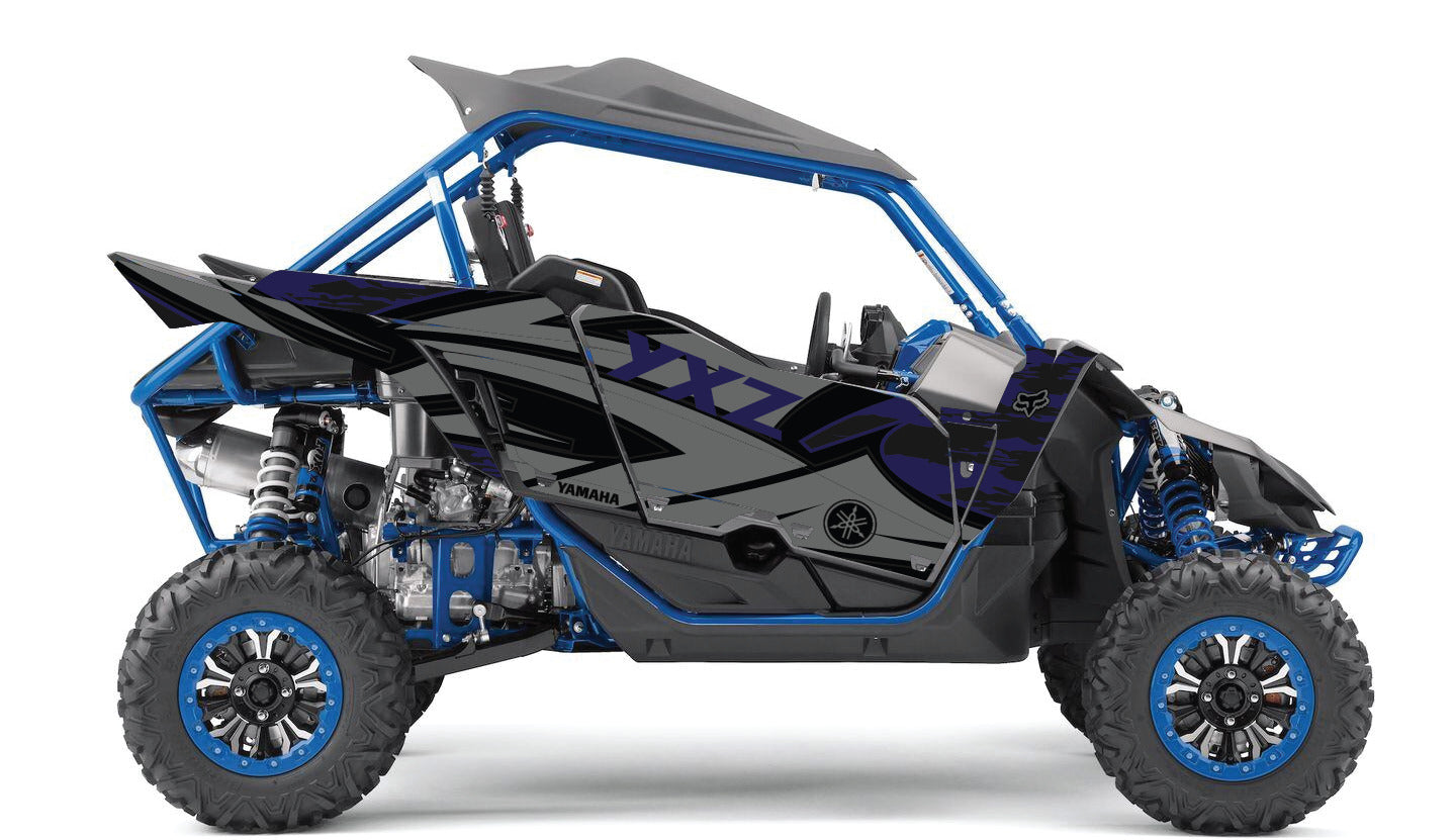 2019 + OAGFX Yamaha YXZ 1000 Graphics Kit D78-2 Gray