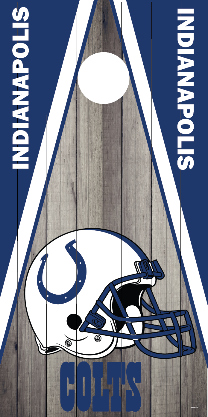 Indianapolis Colts Cornhole Board Skins (Pair) – OAGFX