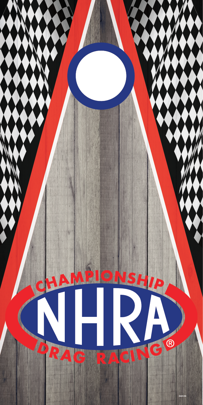 NHRA Cornhole Board Skins (Pair)