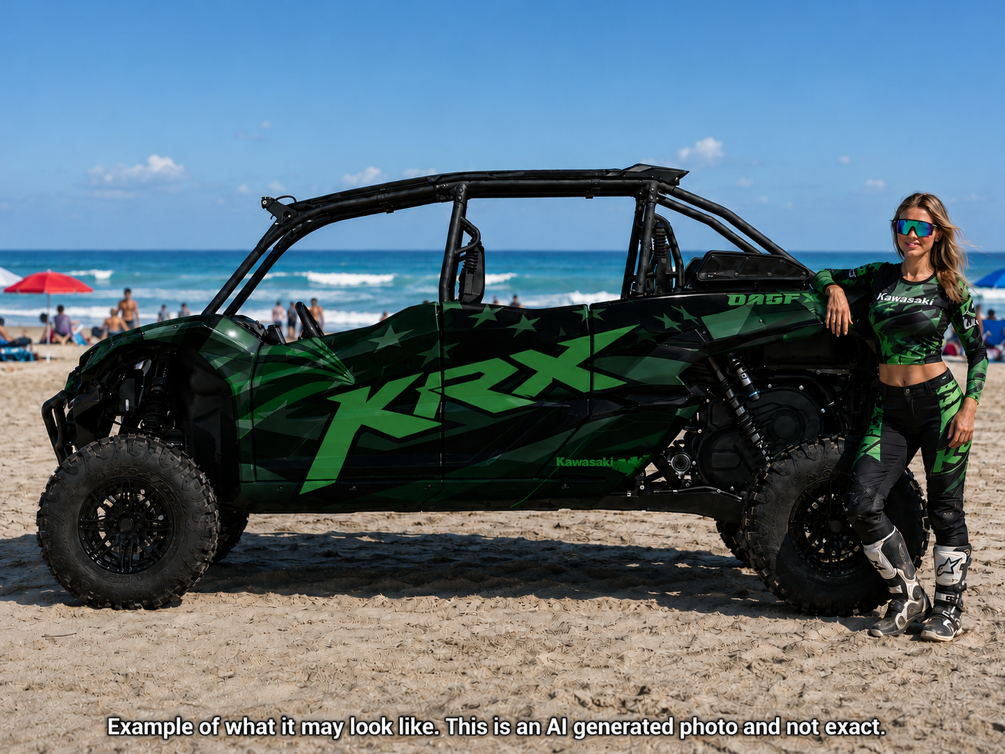 2020 - 2024 Kawasaki Teryx KRX 4 Door 1000 Graphic Kit-Pro Edition