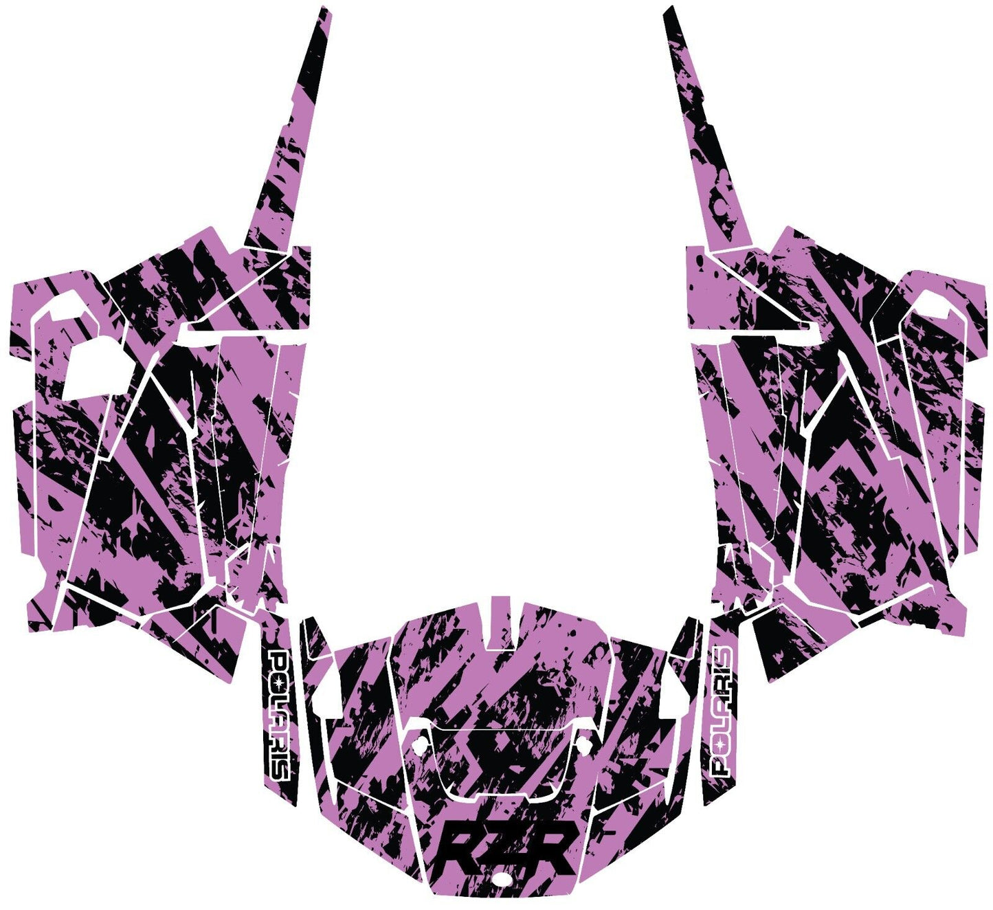 2014 - 2019 Polaris RZR 900 S Graphics Kit D14