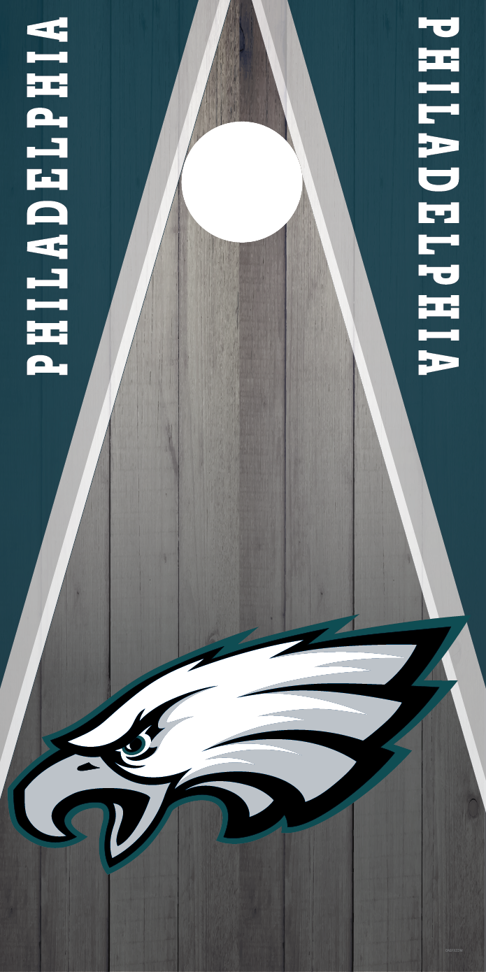 philadelphia eagles cornhole boards