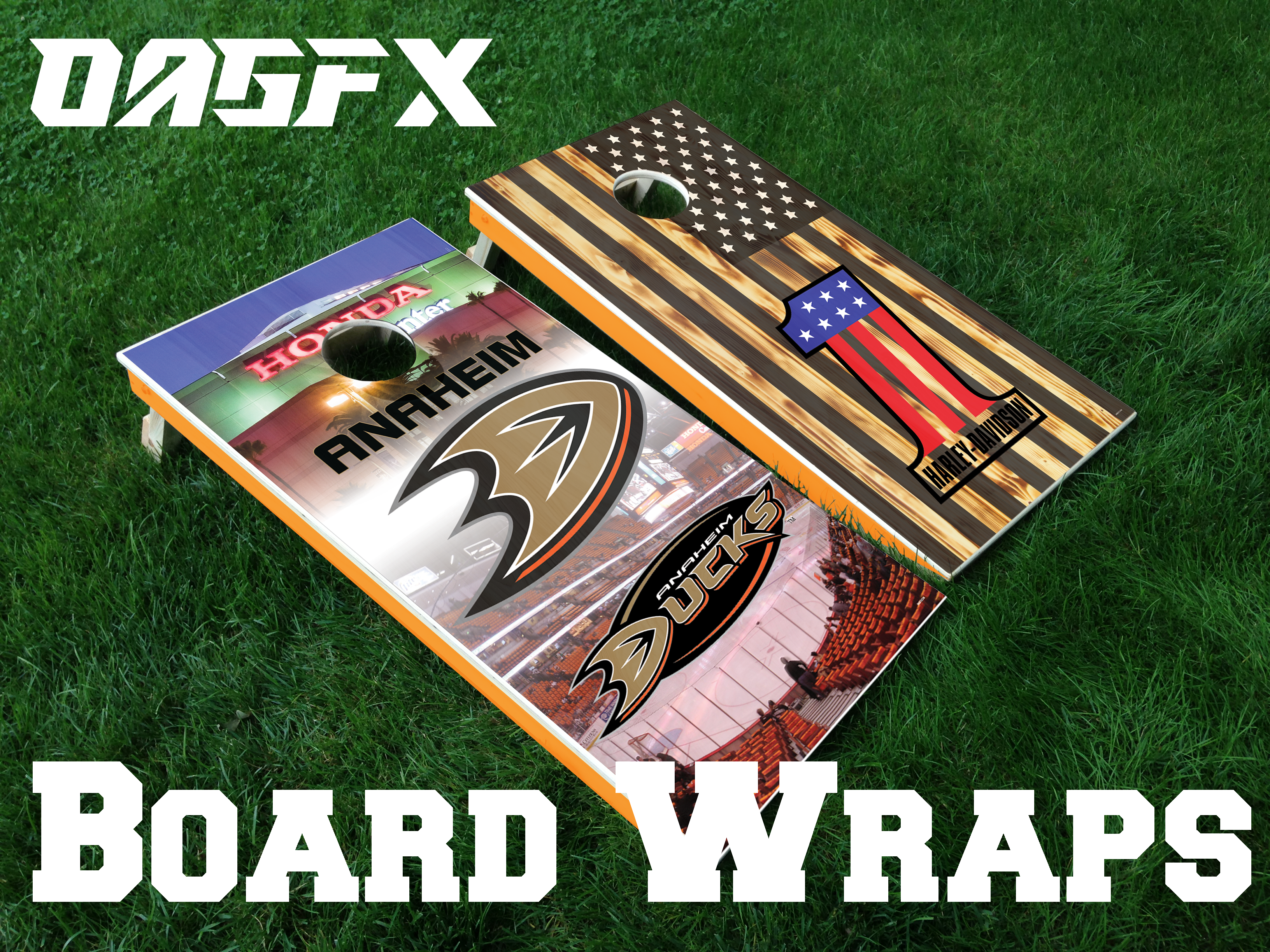 Cornhole Wraps