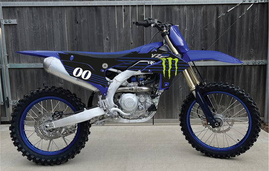 2024-2025 Yamaha YZF 250 YZ250F OAGFX  Graphic Kit - Pro Ed DMon-1