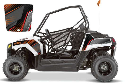 2009 - 2018 Polaris RZR 170 UTV Graphics Kit D46-1 Orange