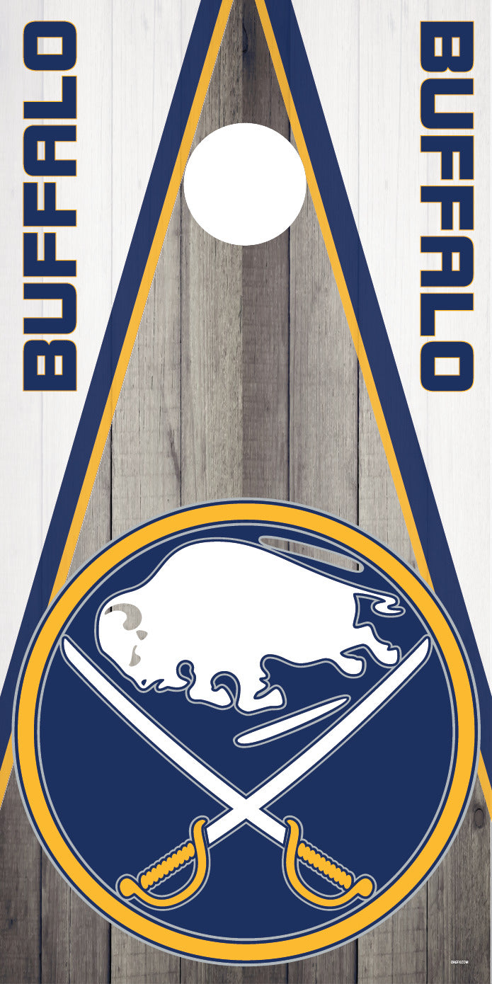 Corn Hole Board Wrap - Buffalo Sabres Set Cornhole D2