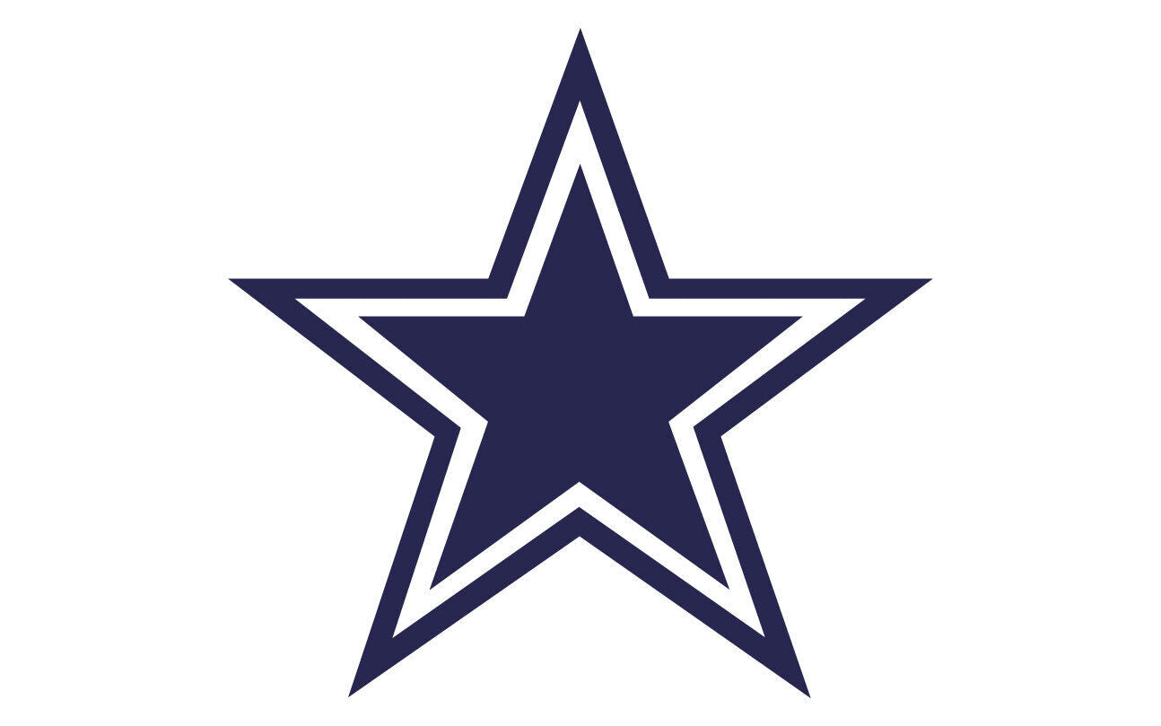 Dallas Cowboys Star ~ Vinyl Car Sticker - Wall, Cornholes Graphics