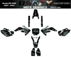2007-2022 Honda CRF150R Graphics Kit - Pro Ed D69-2 CRF 150 USA Flag Stealth