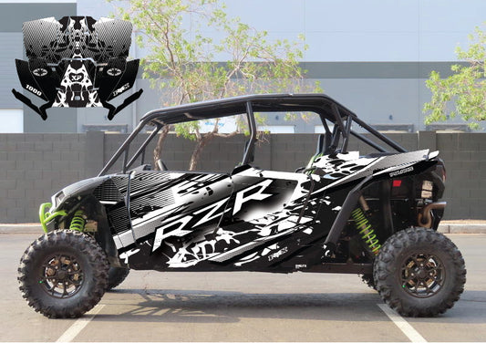 2024 - 2025 Polaris RZR XP 1000 4 Door Graphics Kit D79-6 OAGFX Racing