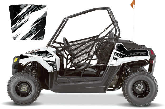 2009 - 2018 Polaris RZR 170 UTV Graphics Kit D35-8 Black