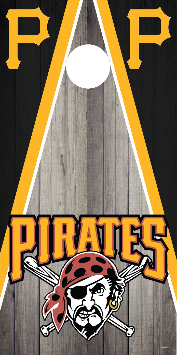 Corn Hole Board Wrap - Pittsburgh Pirates Cornhole