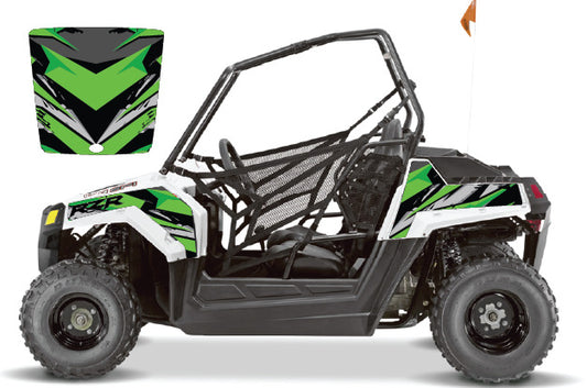 2009 - 2018 Polaris RZR 170 UTV Graphics Kit D39-1 Green