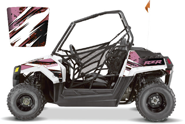 2009 - 2018 Polaris RZR 170 UTV Graphics Kit D35-3 Pink