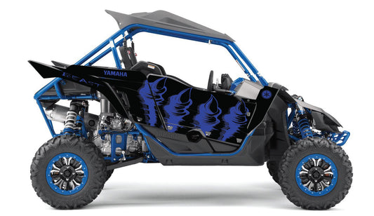 2019 + OAGFX Yamaha YXZ 1000 Graphics Kit DB-20 Beast Blue