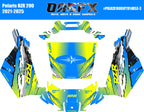 2021-2025 Polaris RZR 200 EFI UTV Graphics Kit D53-3 Wild