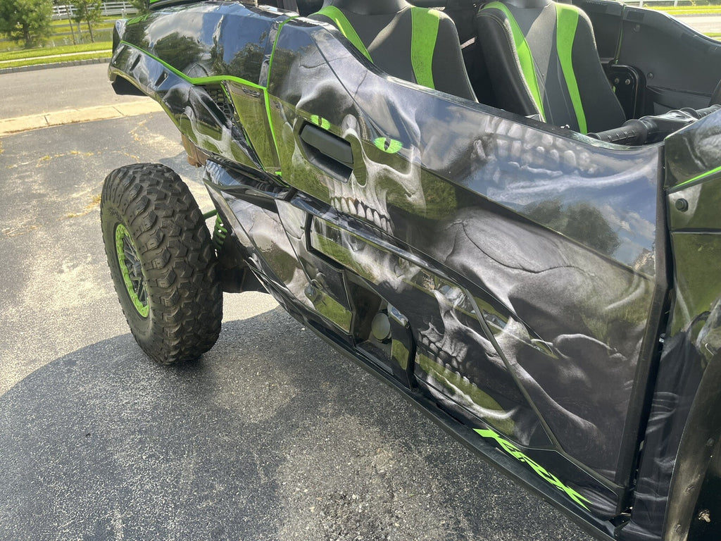 2019 - 2023 Kawasaki Teryx KRX 1000 Graphic Kit - Pro Edition DSK-2 Skull