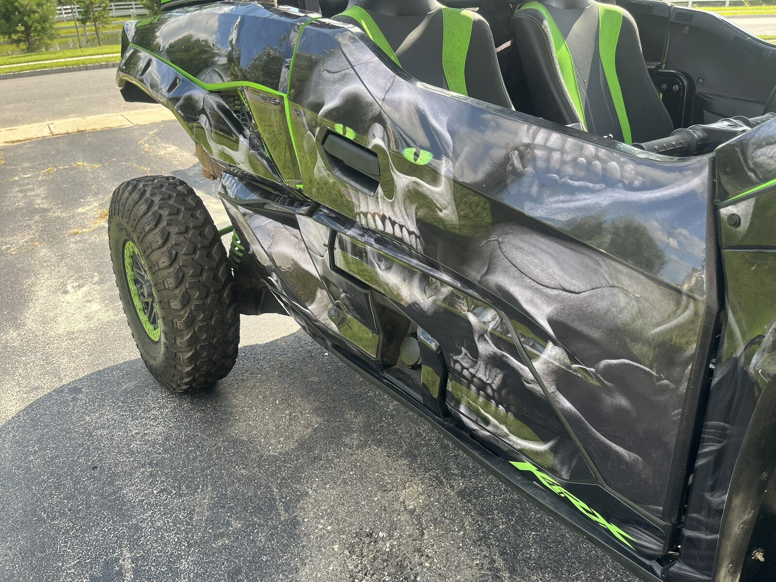 2019 - 2023 Kawasaki Teryx KRX 1000 Graphic Kit - Pro Edition DSK-2 Skull