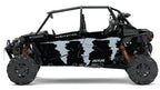 2019 - 2022 Polaris RZR Turbo S Velocity 4 Door  Graphics Kit DMon-2 Monster