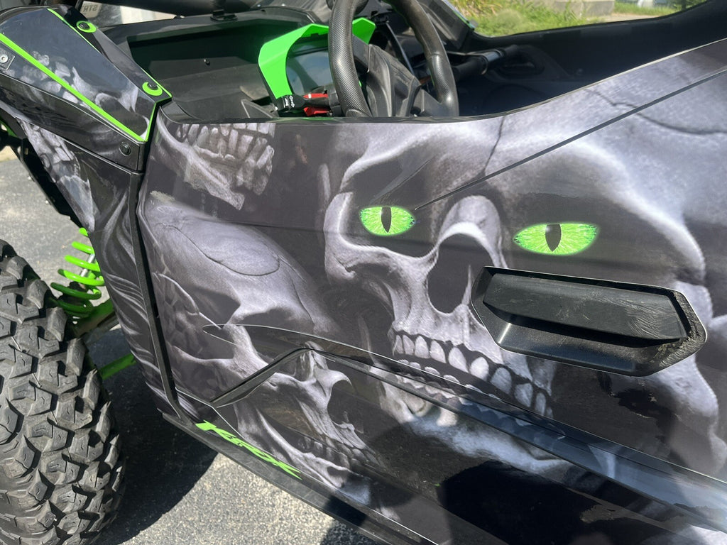 2019 - 2023 Kawasaki Teryx KRX 1000 Graphic Kit - Pro Edition DSK-2 Skull