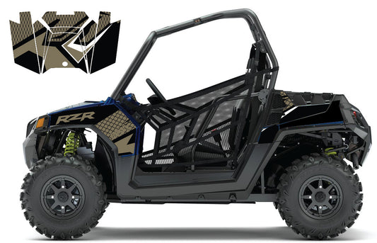 2008 - 2018 Polaris RZR 570 UTV Graphics Kit D36-5 Brown