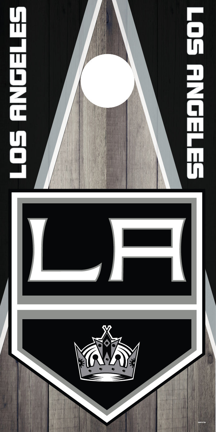 Corn Hole Board Wrap - Los Angeles Kings Set Cornhole D2