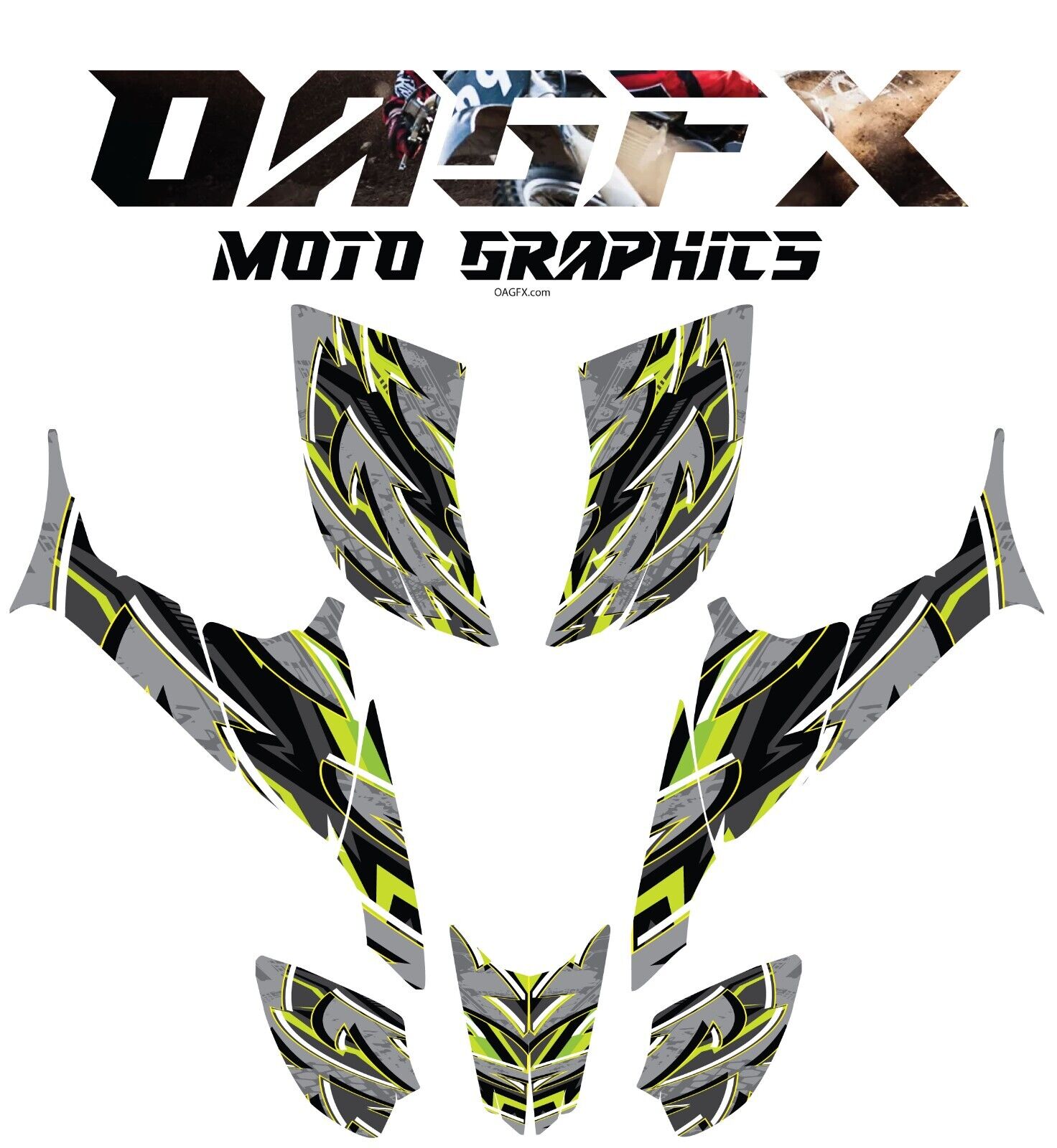 2007-2018 Honda TRX 90 Graphics Kit - Pro Ed D43-1
