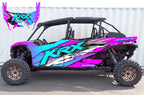 2020 - 2024 Kawasaki Teryx KRX 4 Door 1000 Graphic Kit-Pro Edition D53-1 Wild