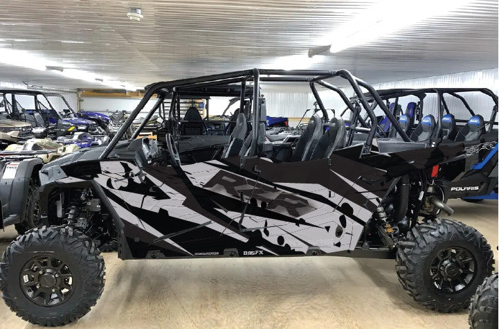 2020 - 2023 Polaris RZR  XP 1000 4 Door  Graphics Kit D39-6 Stealth