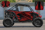 2024-2025 Polaris RZR XP 1000 Graphics Kit D78-1 Red OAGFX