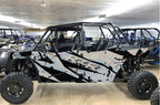 2020 - 2023 Polaris RZR  XP 1000 4 Door  Graphics Kit D39-4 Gray