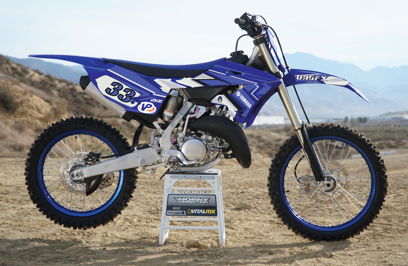 2022-2025 Yamaha YZ 125 250 YZ OAGFX  Graphic Kit - Pro Ed DMK-2