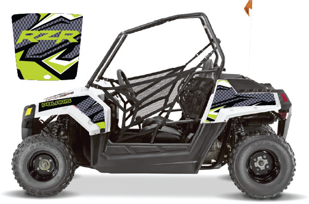 2009 - 2018 Polaris RZR 170 UTV Graphics Kit D36-6 Yellow