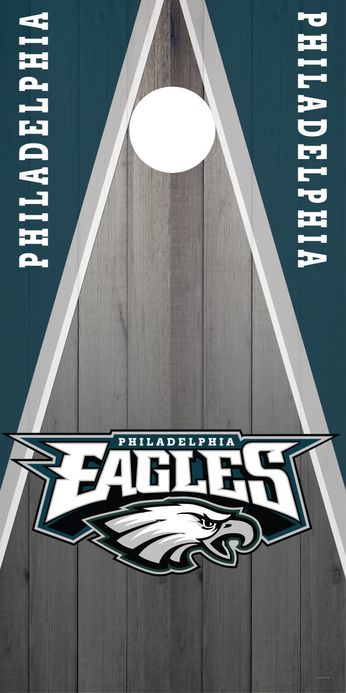 Corn Hole Board Wrap - Philadelphia Eagles D4 Set Cornhole