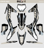 2023 KTM SX All Models OAGFX Graphic Kit - Pro Ed A-3 Gray