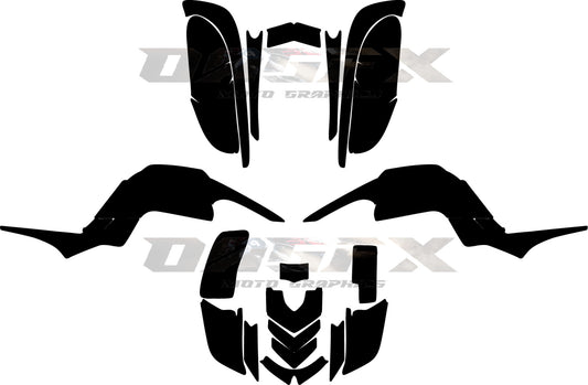 Yamaha Raptor 660 Vector  Design Template With Pre-made design