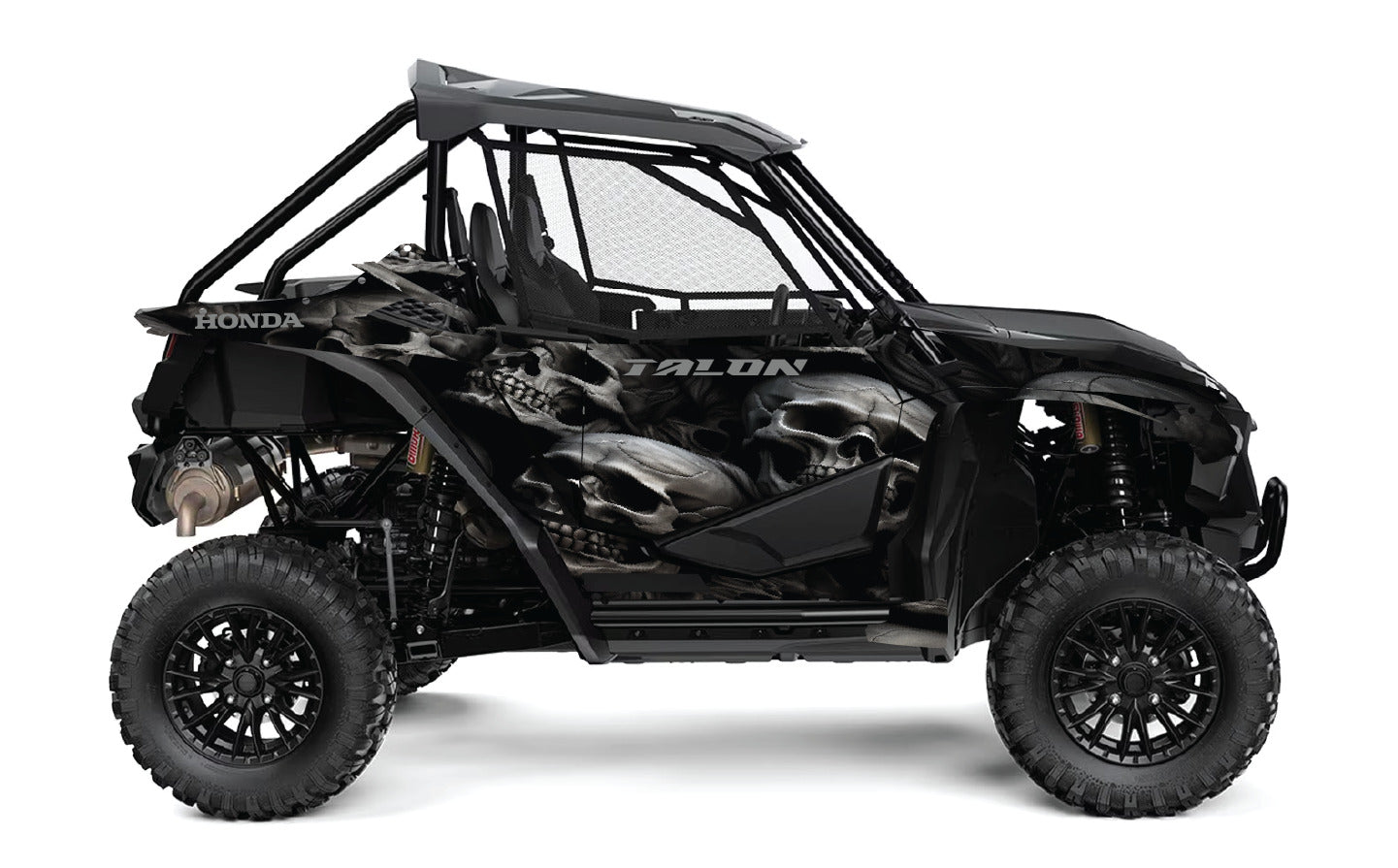 2019-2022 Honda Talon 1000R 1000X 2 Door Graphics Kit - Pro Ed DSK-1 Skulls