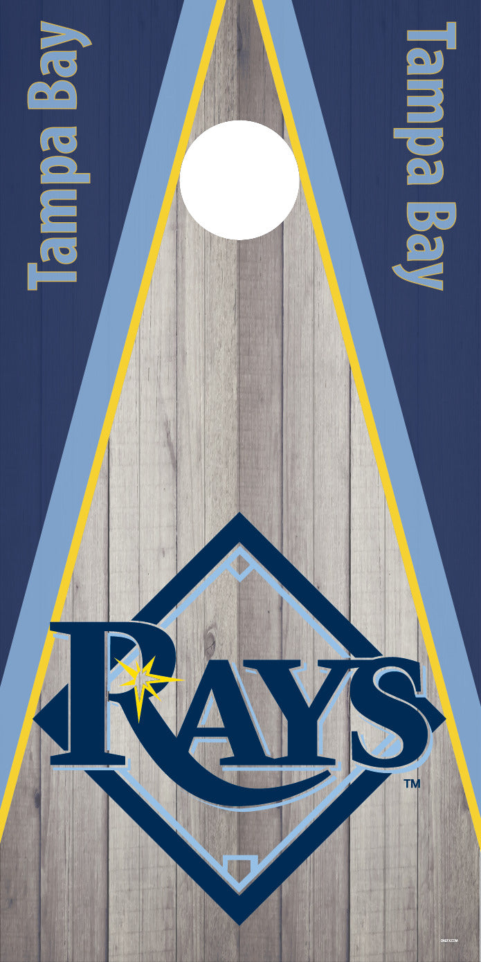 Corn Hole Board Wrap - Tampa Bay Rays Cornhole