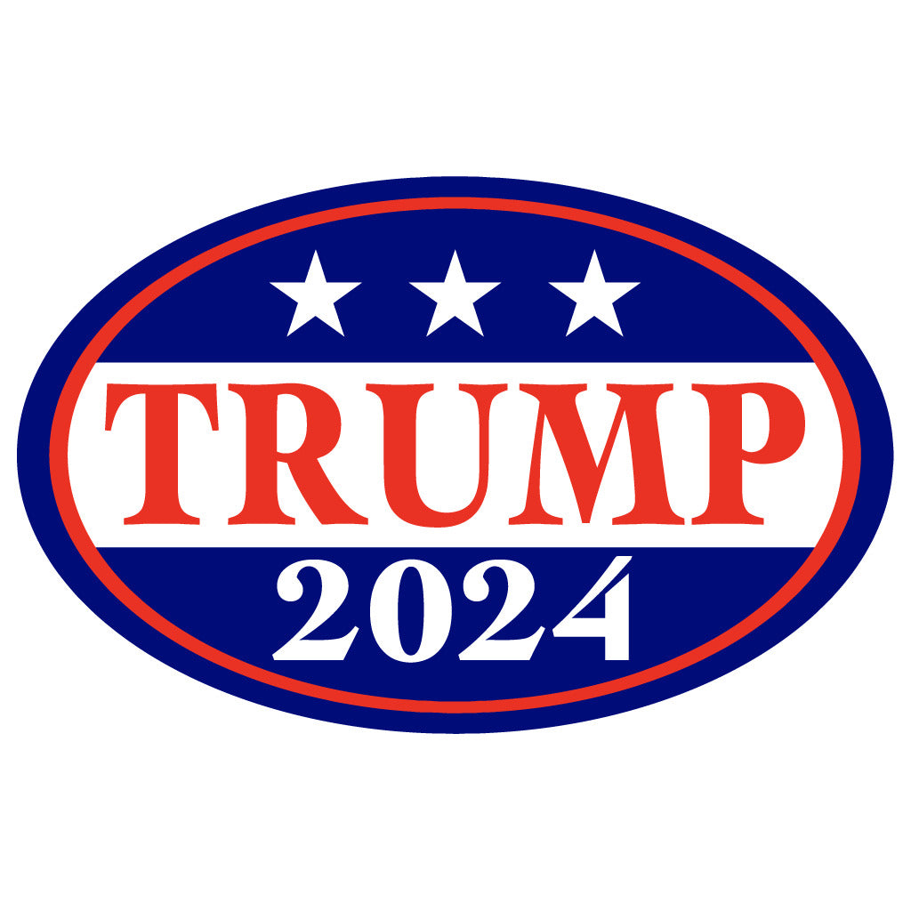 Trump 2024 Decal ~ Vinyl Car Wall Decal D2