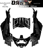 2017 - 2024 Can Am X3 Maverick Graphics Kit  Pro Edition D69-1 USA Stealth