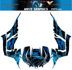 2013-2016 Can Am Maverick 1000 R  OAGFX Racing Graphics Kit  D69-2 USA Flag