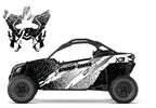2017 - 2024 Can Am X3 Maverick Graphics Kit  Pro Edition D66-1 Grey
