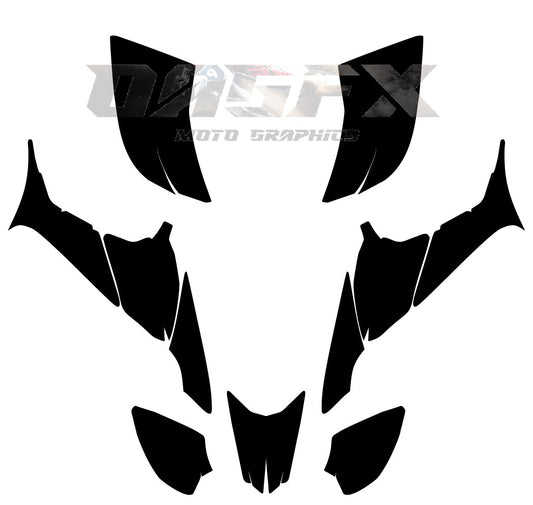 Honda TRX 90 Vector  Design Template With Pre-made design