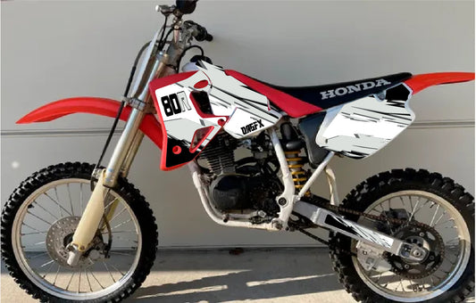 1996 - 2002 Honda CR 80  OAGFX Graphics Kit - D7-6 Grey